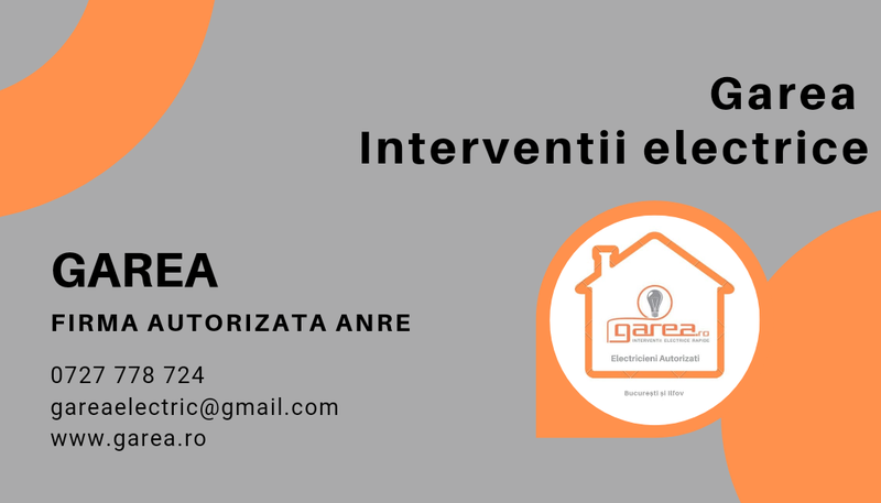 Garea, Electrician Autorizat Bucuresti si Ilfov